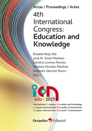 Actas / Proceedings / Actes - 4th International Congress: Education and Knowledge